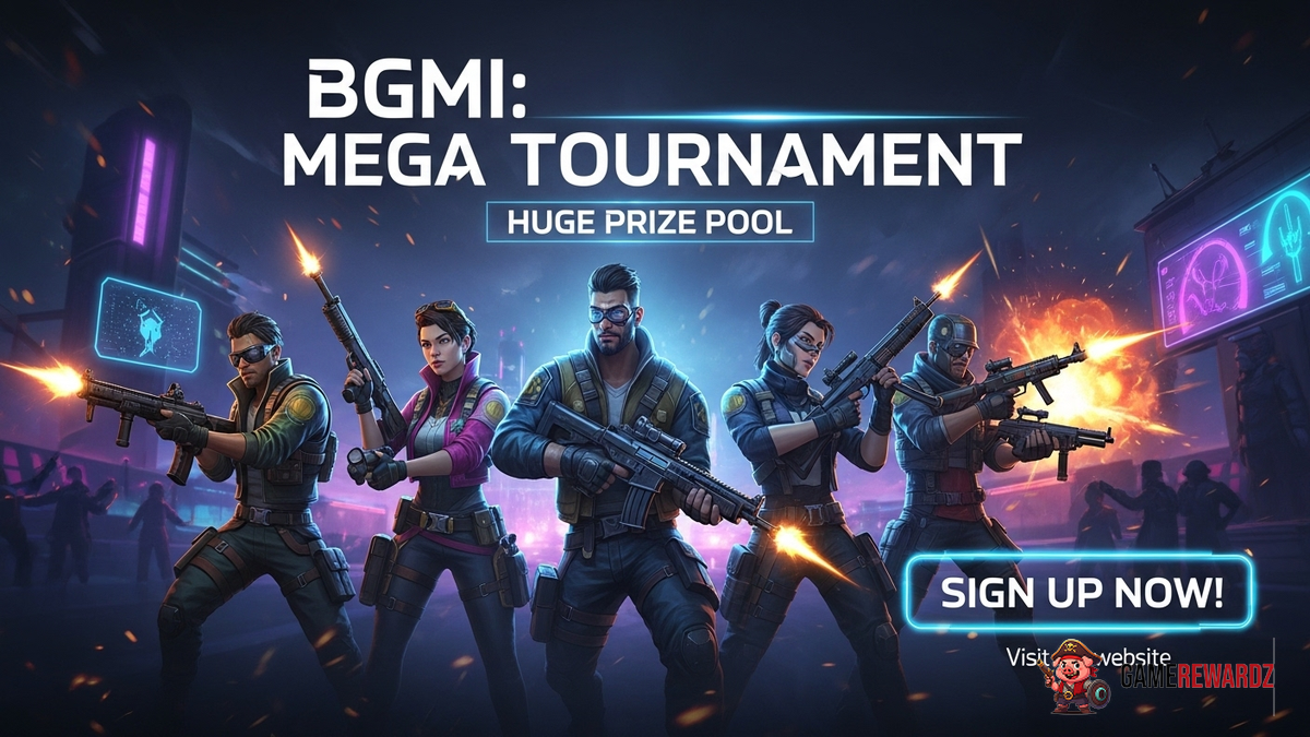 BGMI: Mega Tournament – HUGE Prize Pool – Sign Up NOW!
